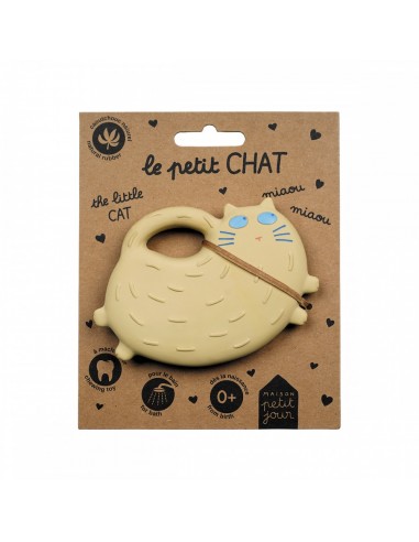 Anneau de dentition en caoutchouc naturel - Chat