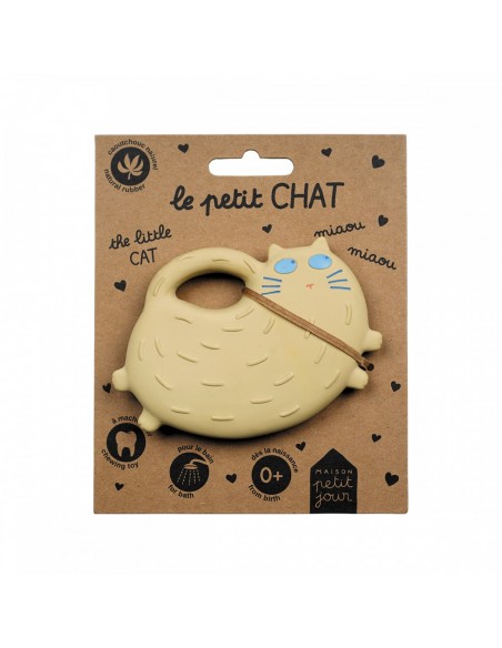 Anneau de dentition en caoutchouc naturel - Chat