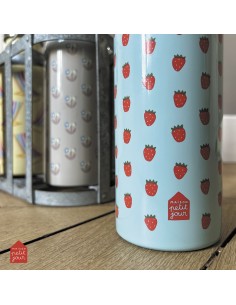 Gourde Isotherme Fraises 2