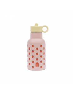 Mini Gourde Isotherme Fraises