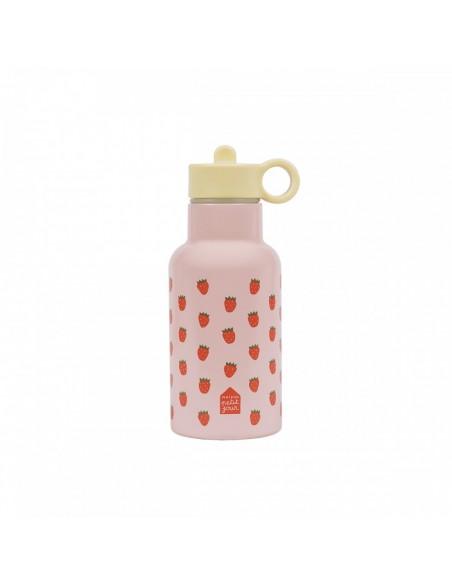 Mini Gourde Isotherme Fraises