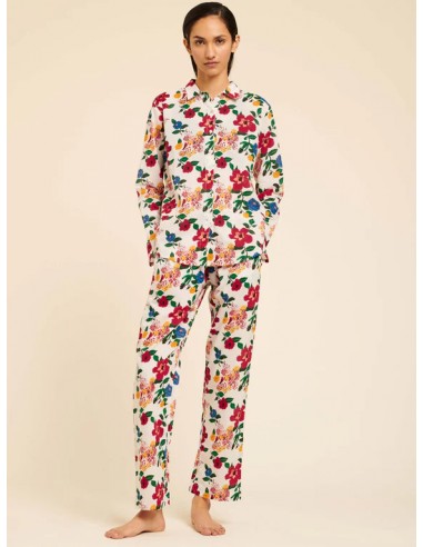 Pyjama long Hibiscus