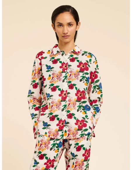 Pyjama long Hibiscus