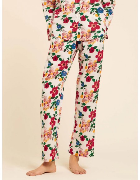 Pyjama long Hibiscus