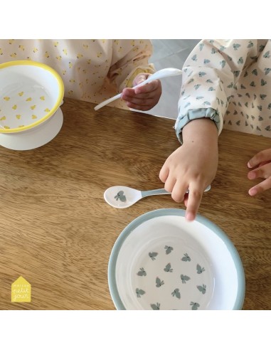 Bavoir à manches les poussins