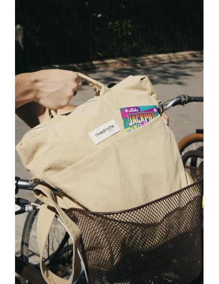 Achille le nouveau city bag - Beige