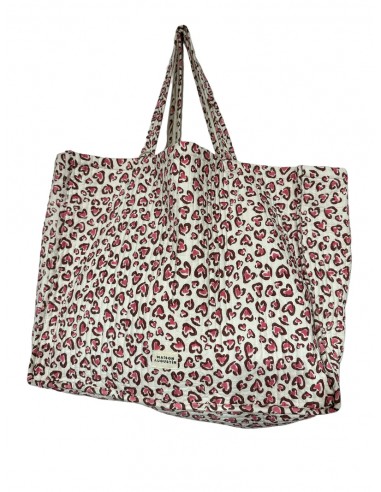 Sac cabas leo cerise