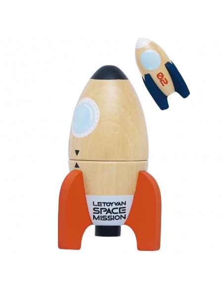 DUO DE FUSÉES DE L'ESPACE MAGNÉTIQUES