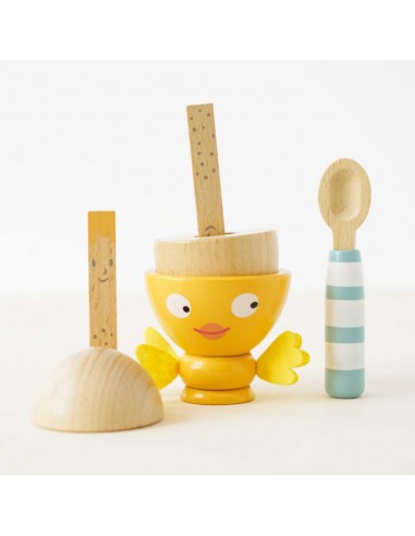 COQUETIER "PETIT POUSSIN" - 6 PIÈCES