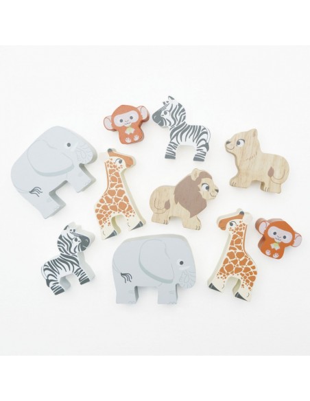 ARCHE DE NOÉ - JEU D'ÉQUILIBRE - 11 PIÈCES