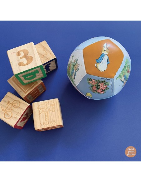 Balle souple Pierre Lapin petit modèle