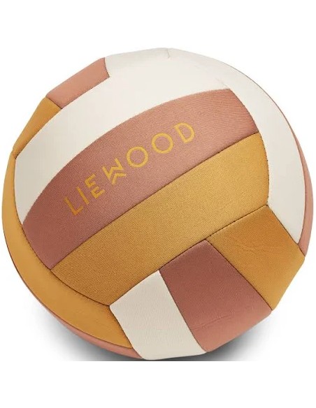 Ballon de volley rose