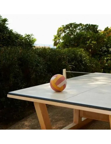 Ballon de volley rose