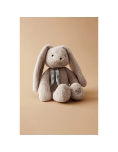 Peluche lapin beige