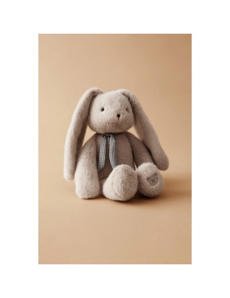 Peluche lapin beige
