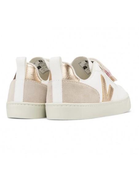 Baskets Veja Small V10 Chromefree Leather