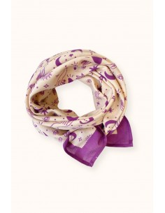 Big Foulard Latika "Karma" Macadamia