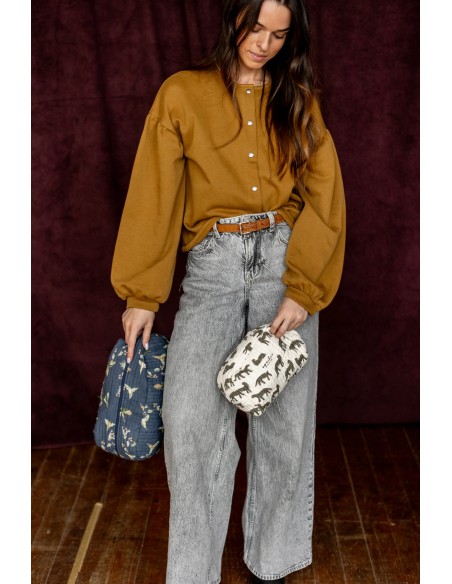 Small Trousse Gaya "Bengale" Eucalyptus