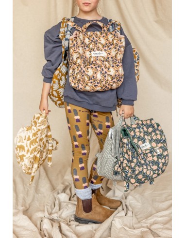 Sac à Dos Suji "Éventail" Blush