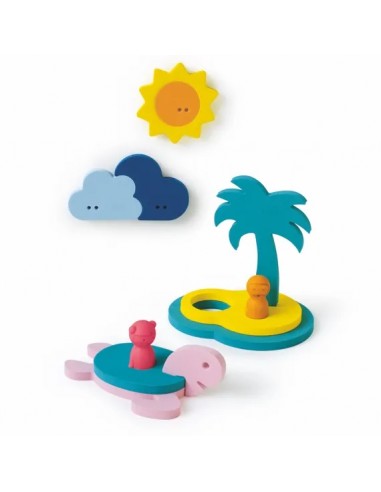 Puzzle de bain L’Ile au trésor