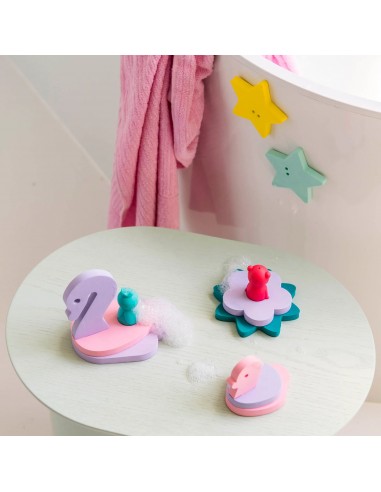 Puzzle de bain La mare enchantée