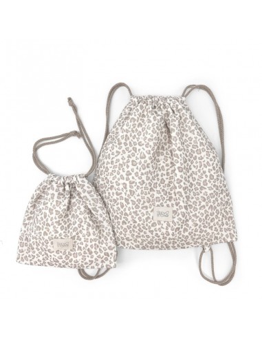 Set 2 petits sacs snack soft print