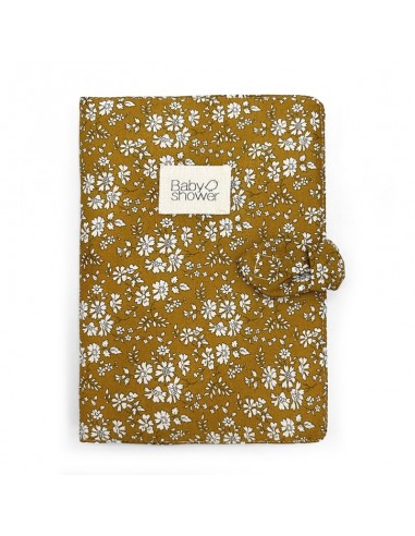 Protège carnet de santé knot capel mustard