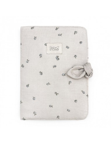 Protège carnet de santé knot apricot