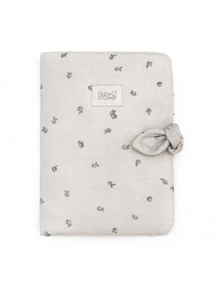 Protège carnet de santé knot apricot