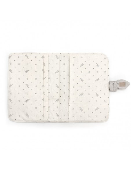 Protège carnet de santé knot apricot