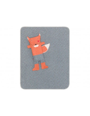 Peluche couverture renard