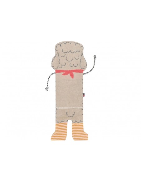 Peluche couverture caniche