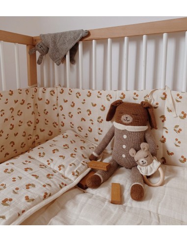 Grand doudou pyjama avoine