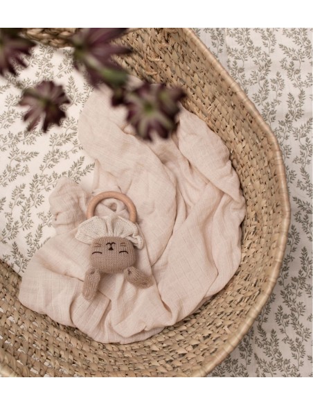 Anneau de dentition lapin sable