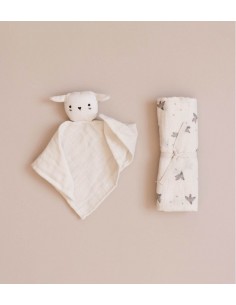 Doudou lange agneau 2