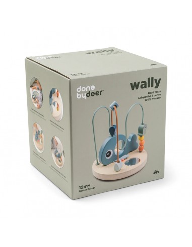 Labyrinthe à perles Wally bleu