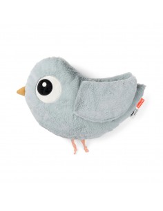 Peluche moyenne Birdee bleu