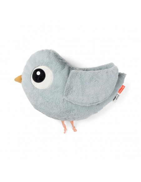 Peluche moyenne Birdee bleu