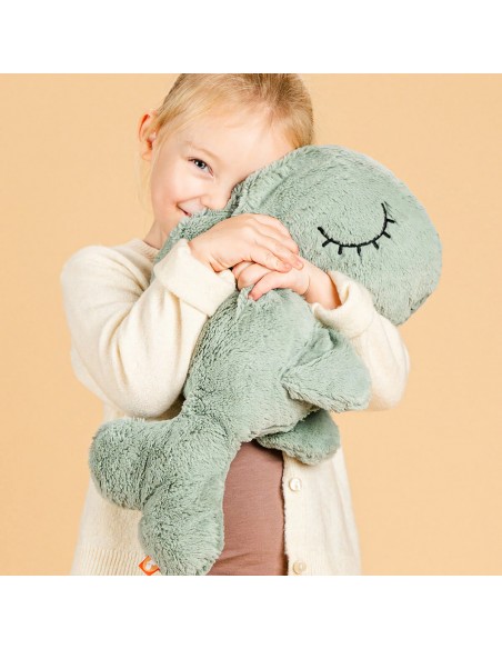 Peluche moyenne Wally bleu