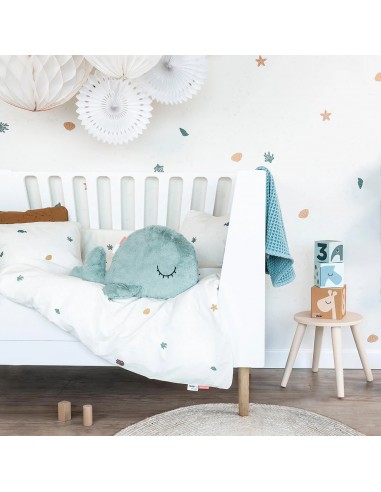 Peluche moyenne Wally bleu