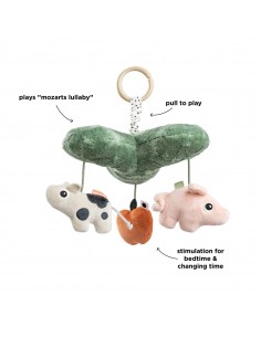 Mobuile musical Tiny farm multicolore 2