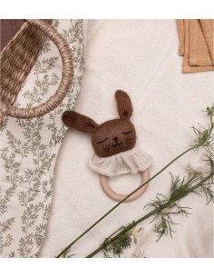 Anneau de dentition lapin noisette 2
