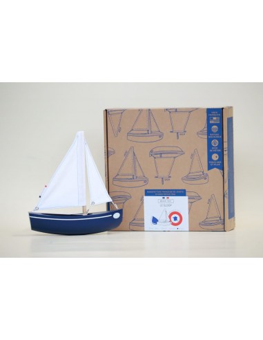 Bateau Le Sloop Bleu Marine
