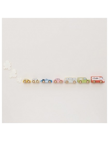 SET DE VOITURES RÉTRO