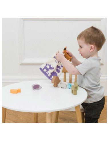 ANIMAUX DE LA FORÊT À EMPILER - 10 PIÈCES