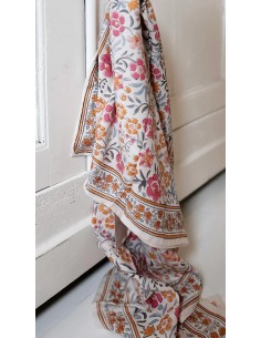 Foulard Dehli Azur