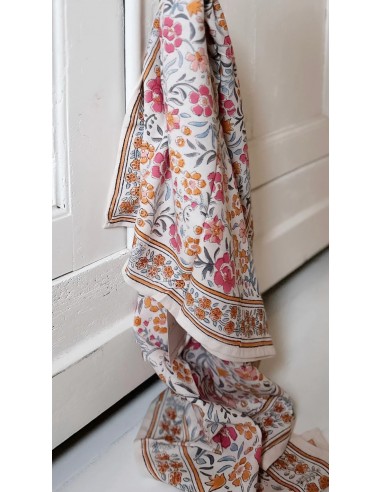 Foulard Dehli Azur
