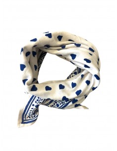 Foulard Love Lapis
