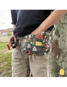 Sac Banane l'Aventure vert 2