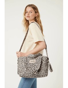 Mini Darcy Grey Leopard 2